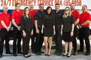 PuroClean Franchise Owners pose for a photo