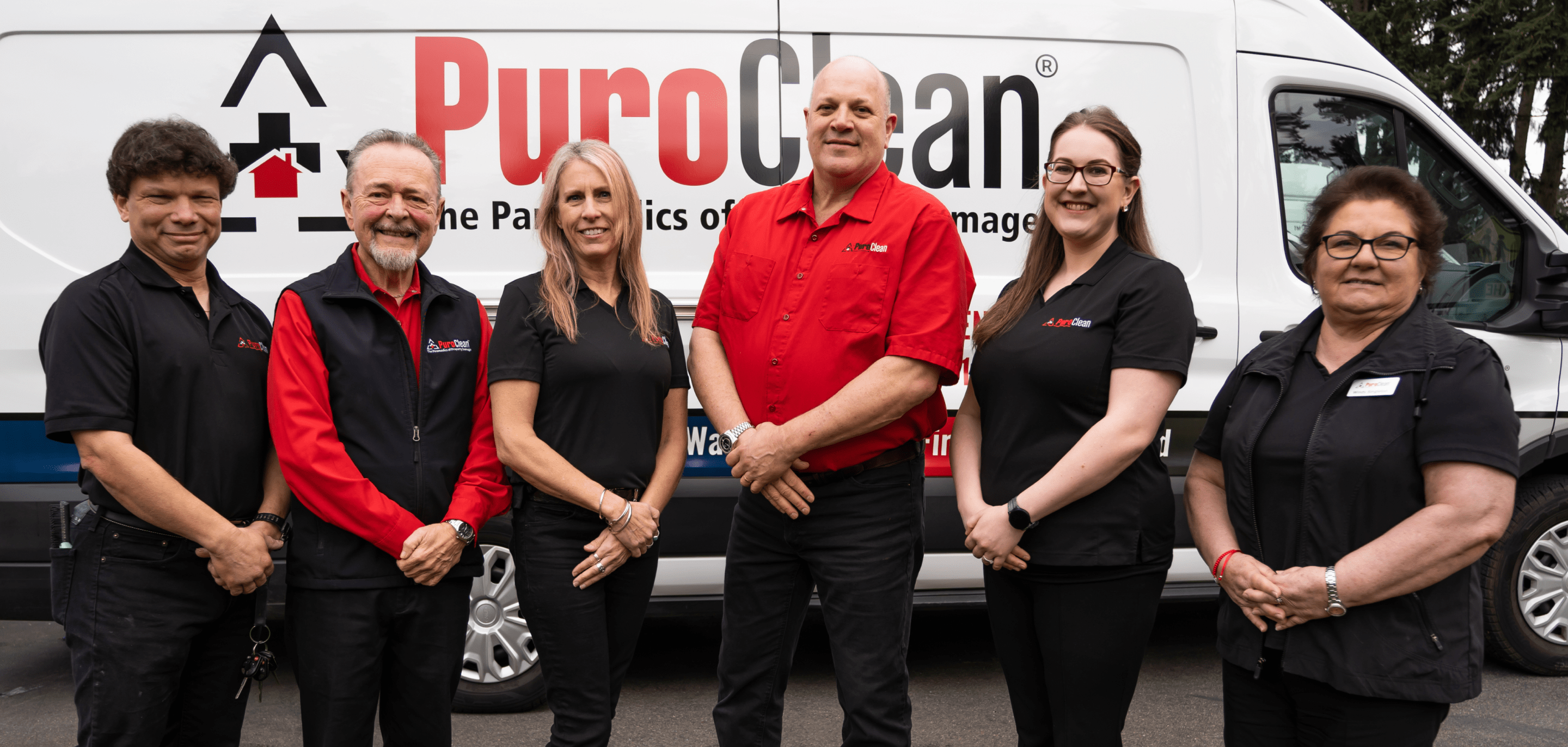 A PuroClean team