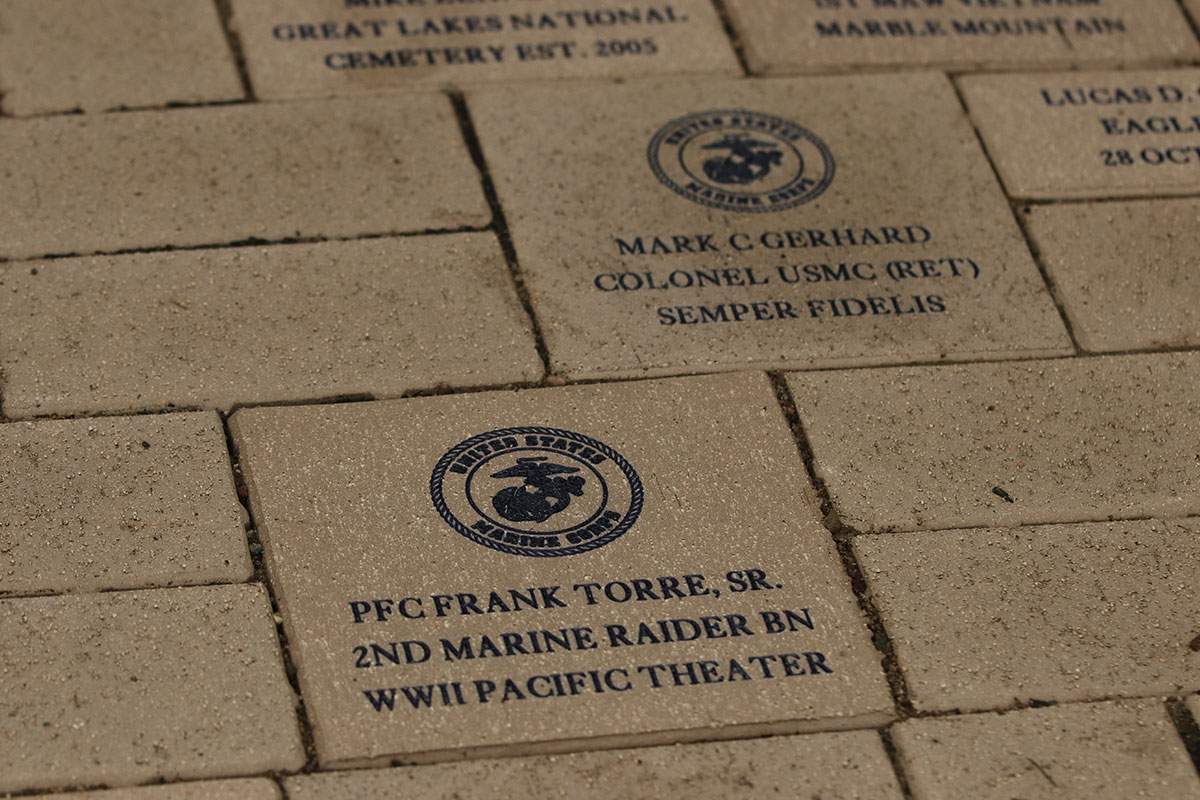 Frank Torre, Sr. brick memorial