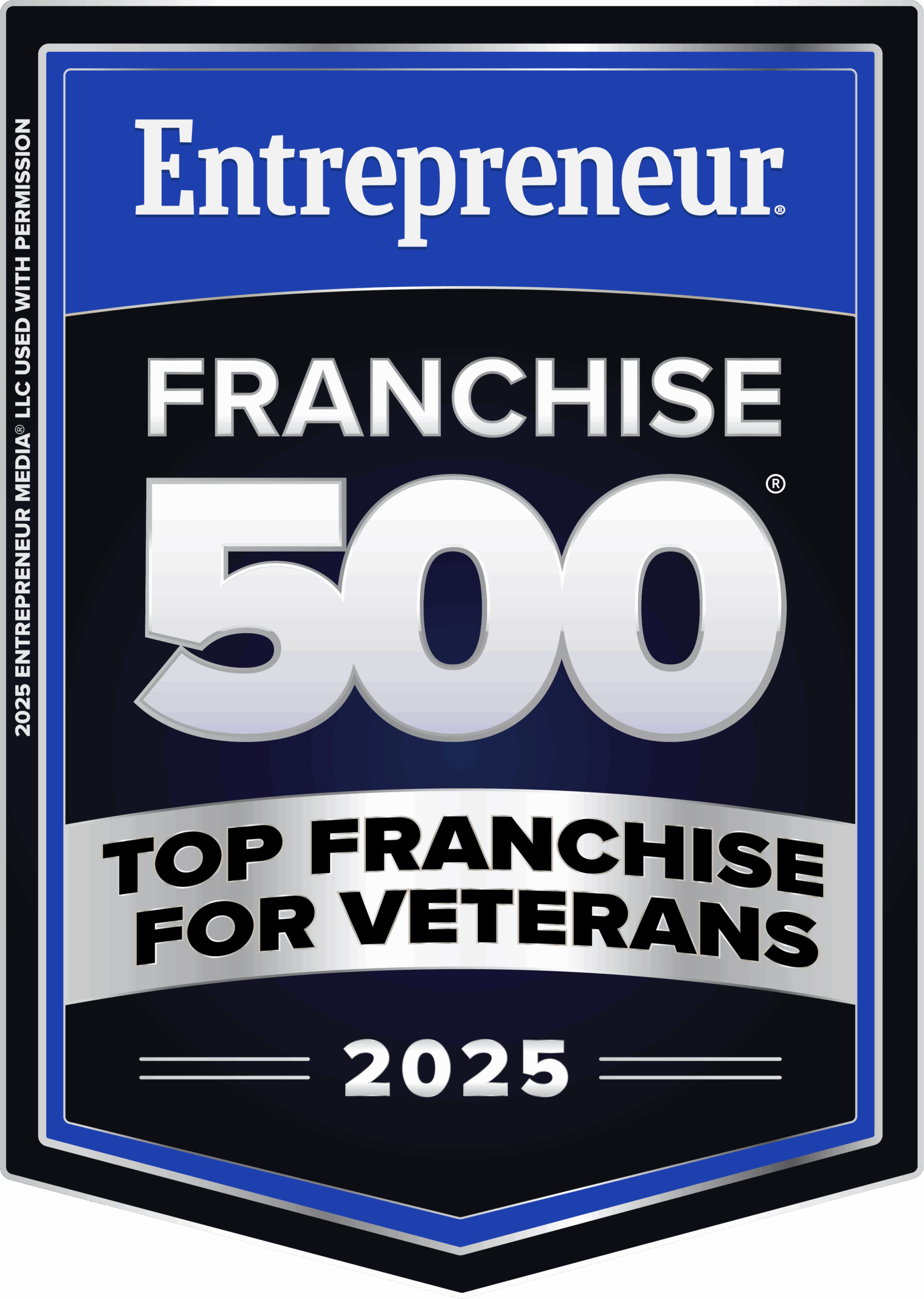 F500 2025 Award Top Franchise for Veterans